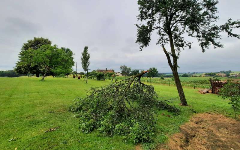 nevihta, neurje, posledice