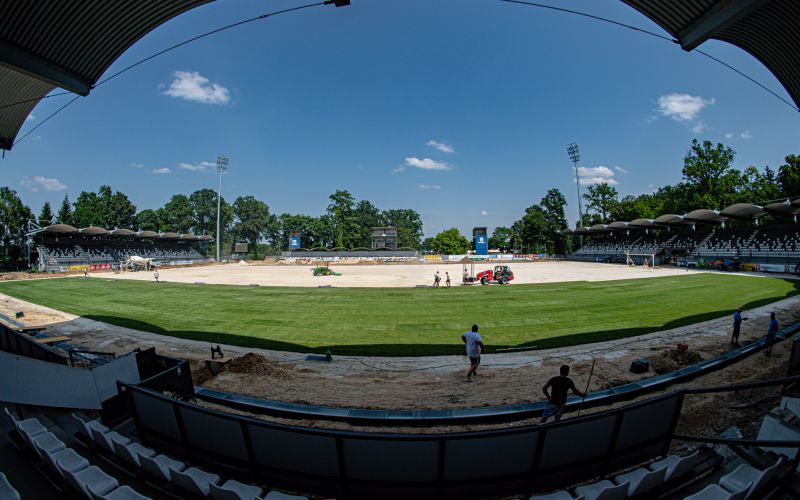 fazanerija, stadion, gradnja-igrišča