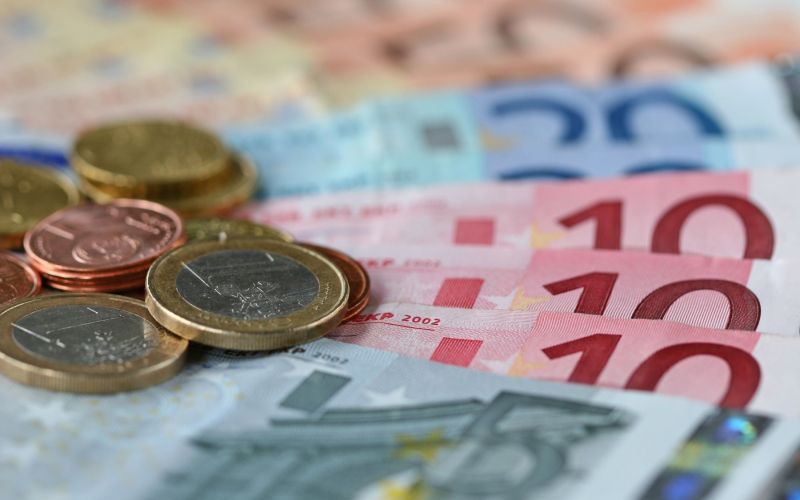 plača, denar, gotovina, kovanci