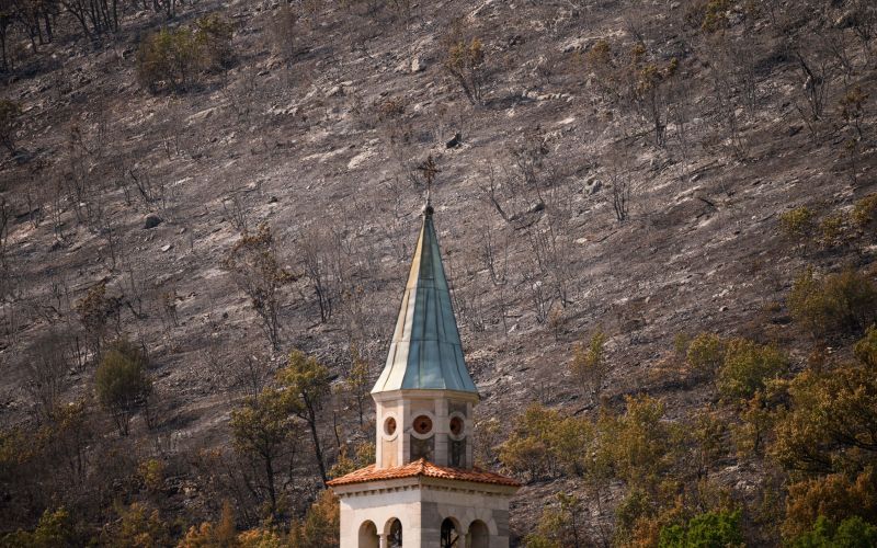 brestovica-pri-komnu, požar