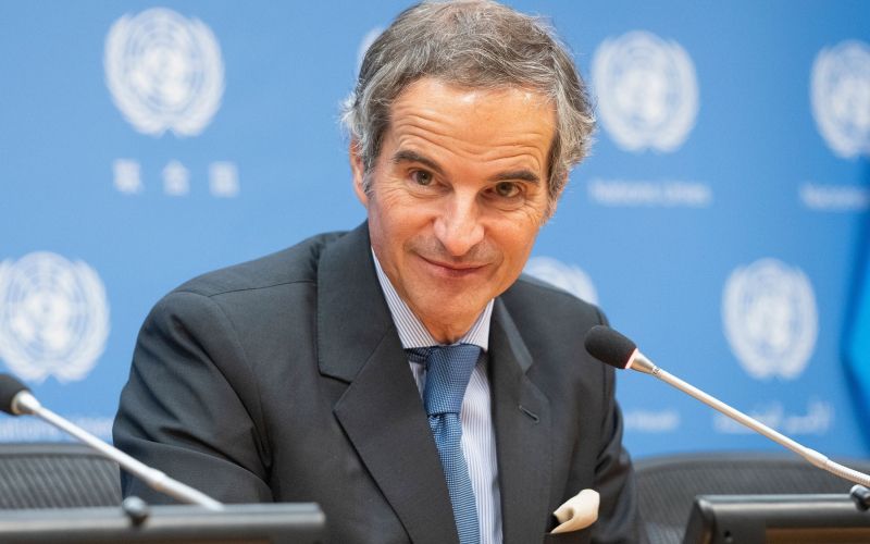 Generalni direktor Mednarodne agencije za jedrsko energijo (IAEA) Rafael Grossi