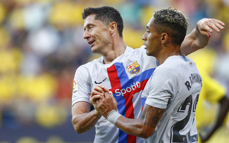 lewandowski raphinha