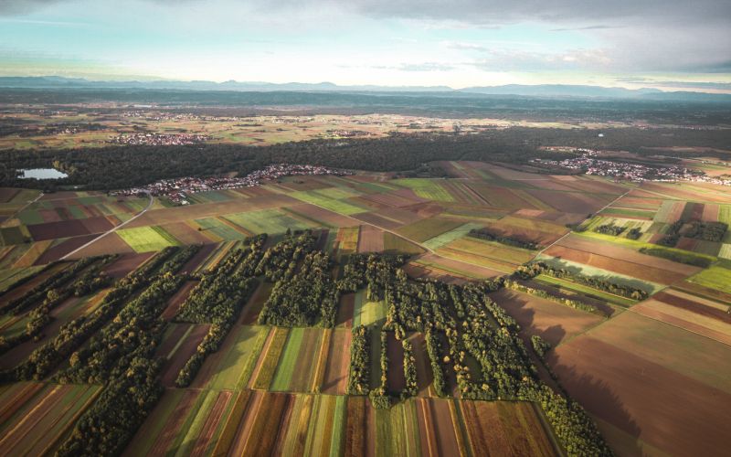 pomurje, baloni, ptičja-perspektiva