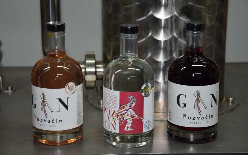 gin pozvačin, boštjan gabor, destilarna