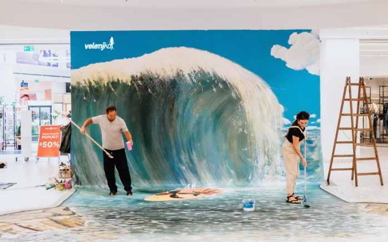 3d-iluzije_Umetnika-med-ustvarjanjem