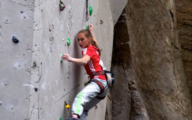 Janja Garnbret-EMP Edinburgh_foto Anze Stremfelj