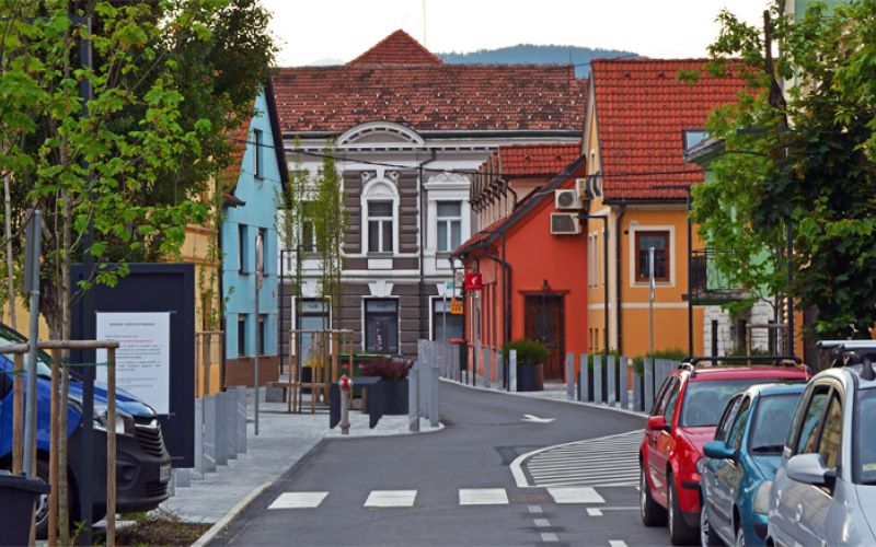 sostanj, promet, cesta, mesto