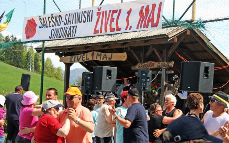 graska gora, srecanje