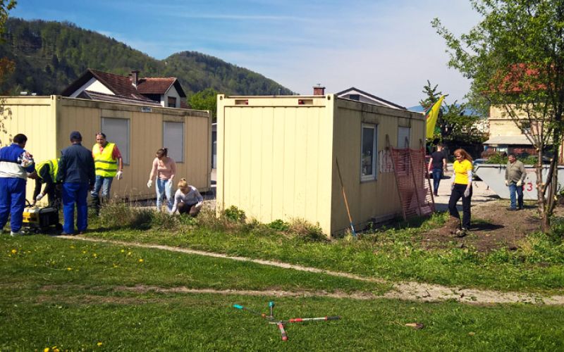 očiščevalna akcija Cesta talcev