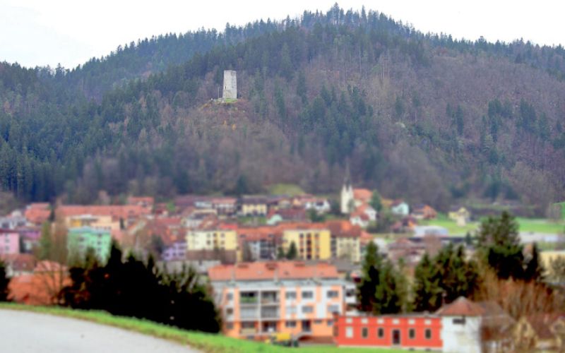 sostanj, šoštanj, pusti grad