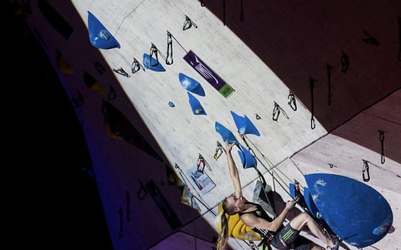 Janja Garnbret peta v Imstu_foto Luka Fonda