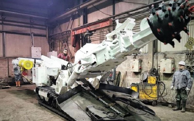 Napredovalni stroj – Premogovnik