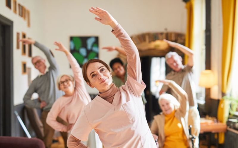 fizioterapija,telovadba