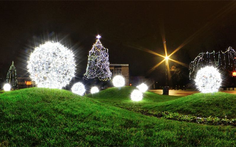 velenje, titov trg, okraski, novo leto, prazniki