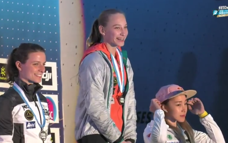 Janja Garnbret_zmaga_vir IFSC