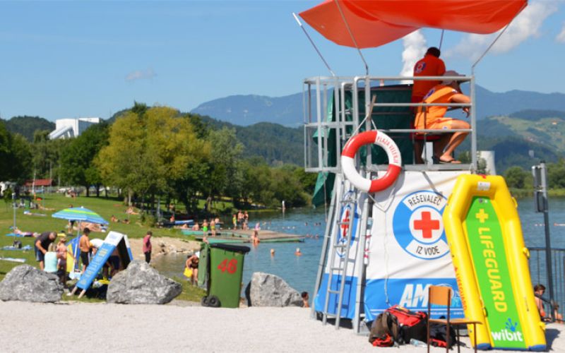 resevanje jezero plaza