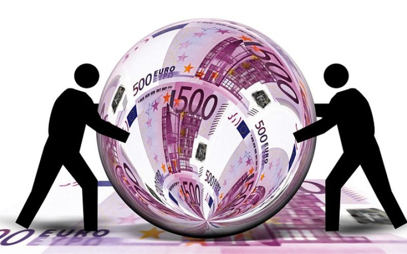 gospodarstvo, denar, evri, evro, rast, inflacija