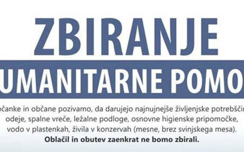 zbiranje za begunce