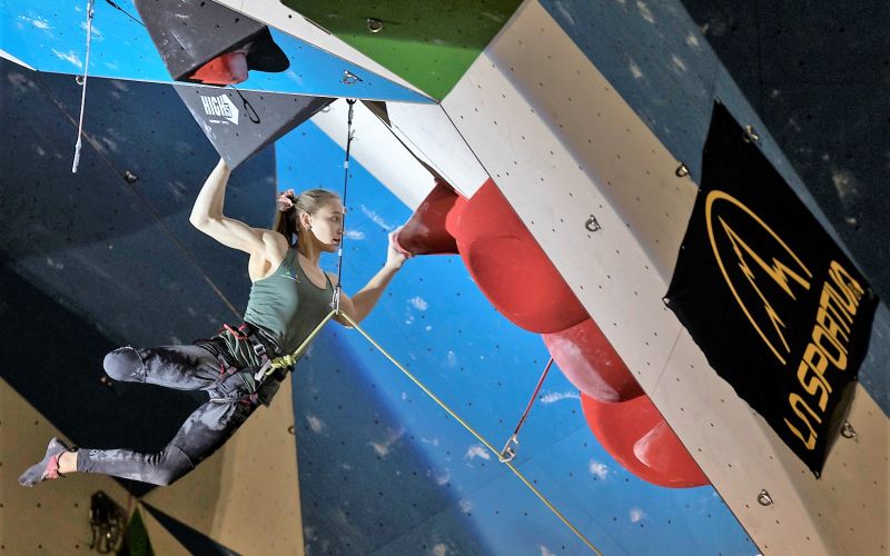 Janja Garnbret (foto Luka Fonda)