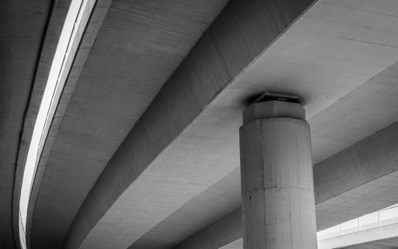 cesta, most, gradnja