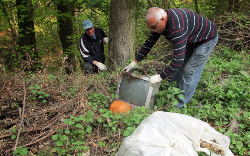 očiščevalna akcija