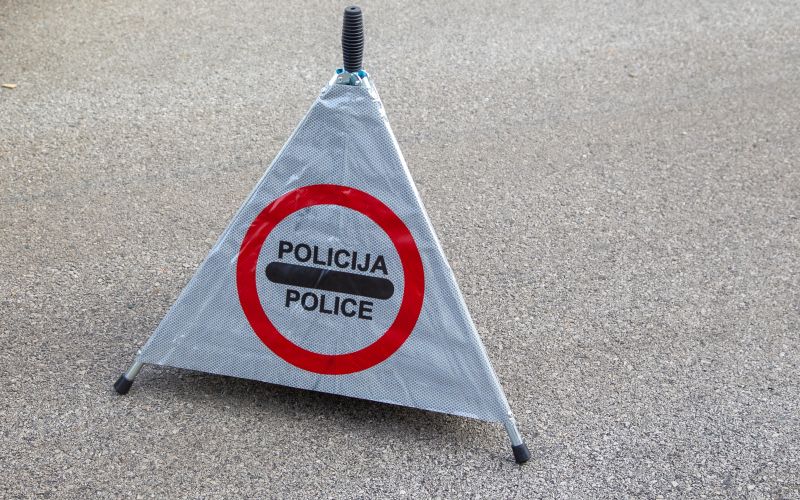 slovenska policija, prometna nesreča, splošna