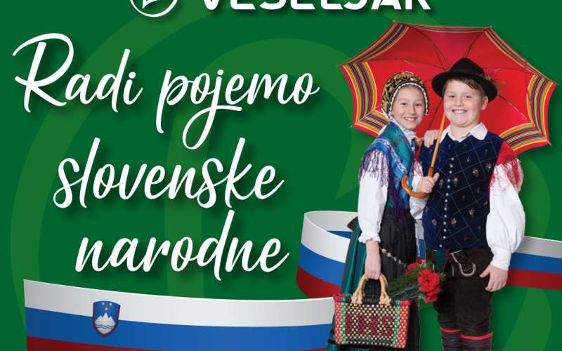 Koncert RADI POJEMO SLOVENSKE NARODNE 1. oktobra v Domžalah!