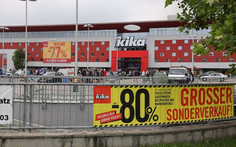 kika, leiner, bankrot, avstrija