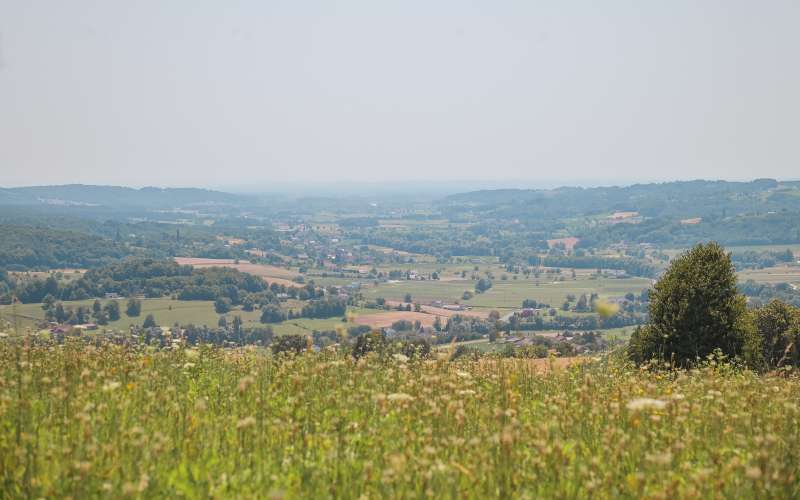 simbolična, sotinski-breg, narava, razgled, dolina, goričko, travnik, gozd