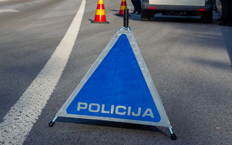 policija, prometna nesreča