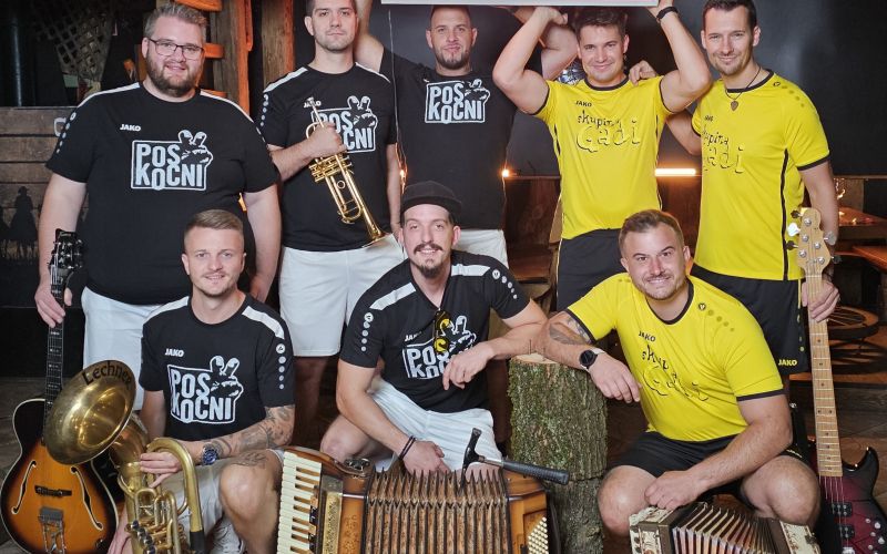 Glasbeniki so uprizorili Olimpivske igre.