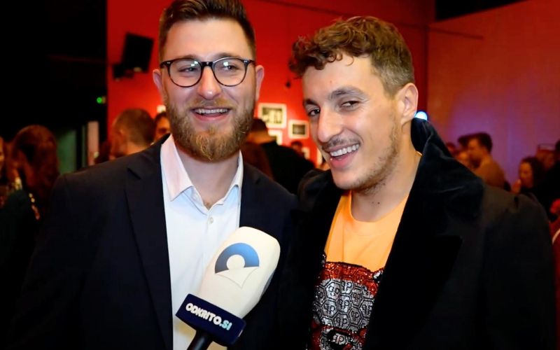 Glavna krivca tega popolnega večera - Gašper Bergant Žan Papi