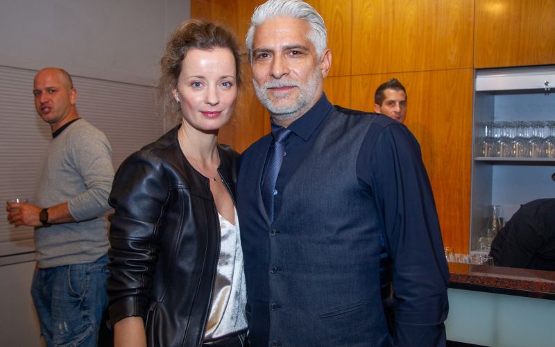 Ajda Smrekar, Sebastian Cavazza