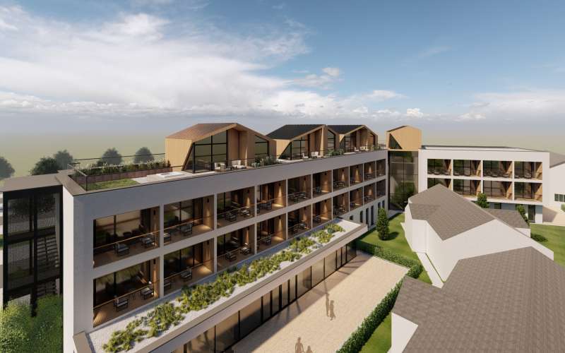 hotel-narcisa, zasnova