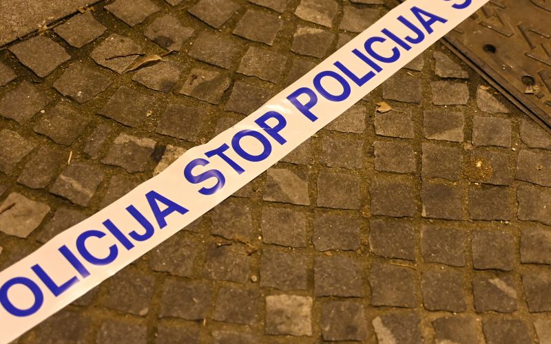 policija, policijski trak