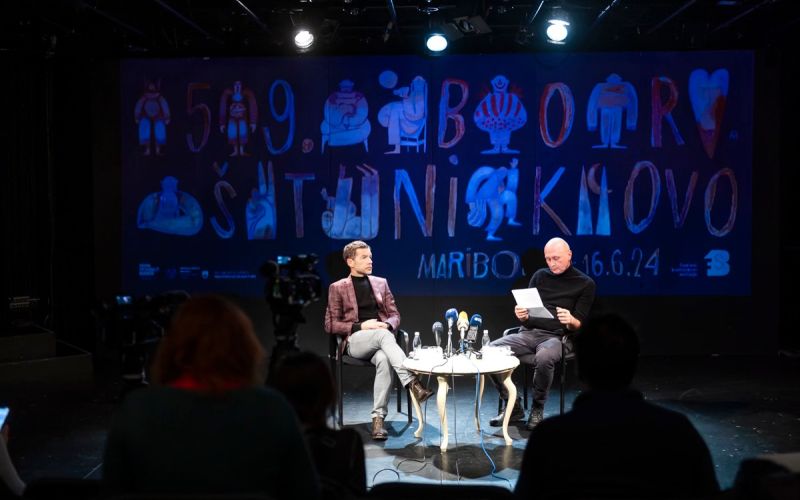 Aleš Novak in Blaž Lukan