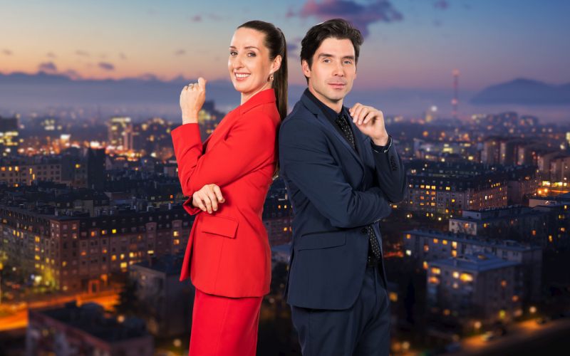 Alenka Marinič in Tilen Artač