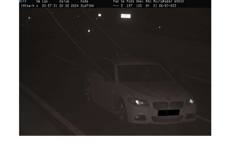 cesta, hitrost, prekoračitev-bmw
