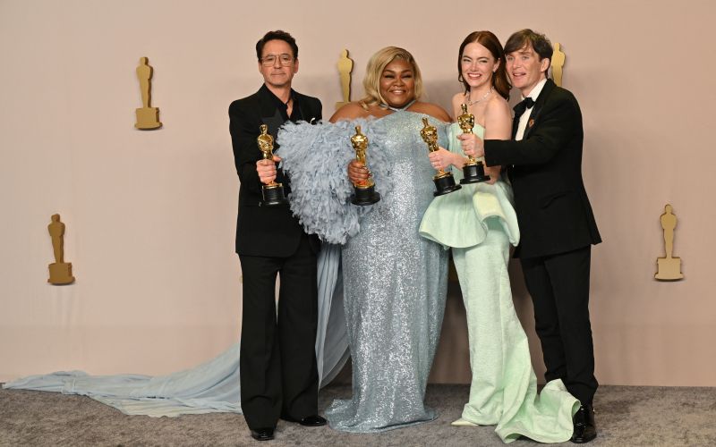 Robert Downey Jr., Da'Vine Joy Randolph, Emma Stone, Cillian Murphy