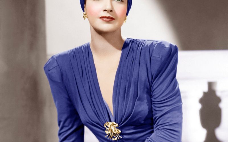 Kay Francis okoli 1940, ko v Hollywoodu zanjo ni bilo več vlog.