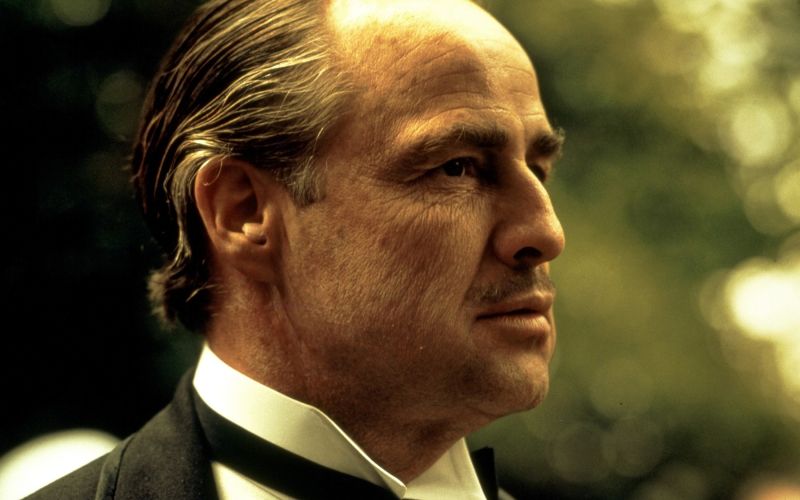 Marlon Brando, eden velikanov filma, eden prvih metodičnih igralcev, najbolj znan po vlogi Don Corle