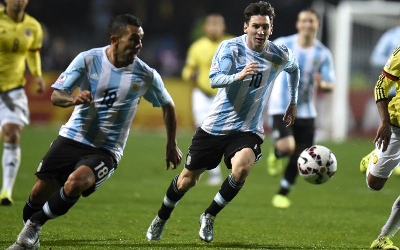 Tevez Messi