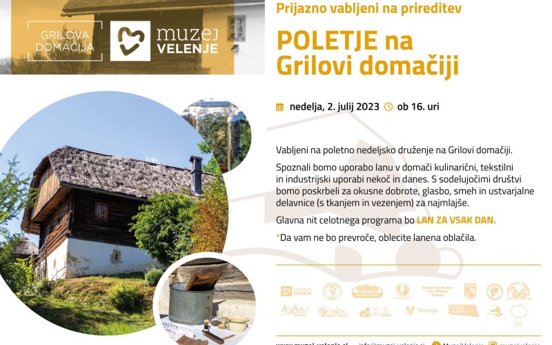 Poletje na Grilovi domačiji 2023