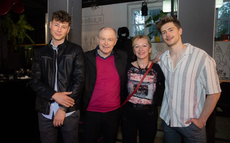 Matej Zemljič, starši, brat