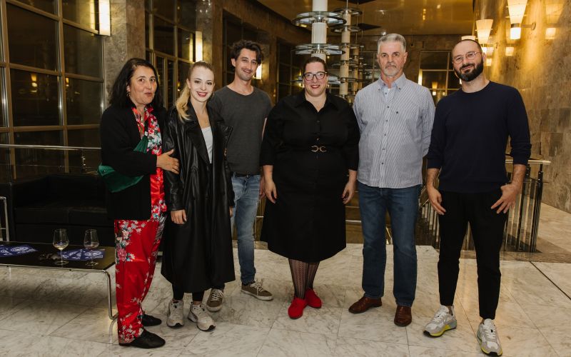 Marjuta Slamič, Lara Fortuna, Rok Travižan, Ana Facchini, Srečko Fišer, Darjan Mihajlović Cerar