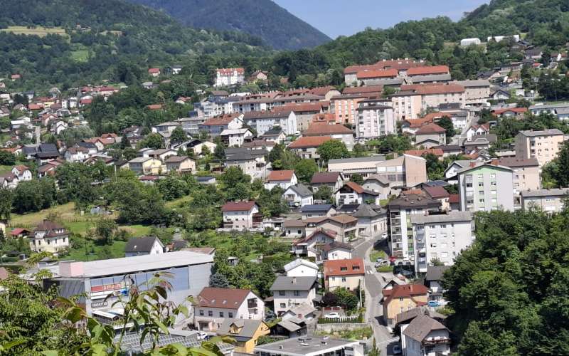 trbovlje, panorama