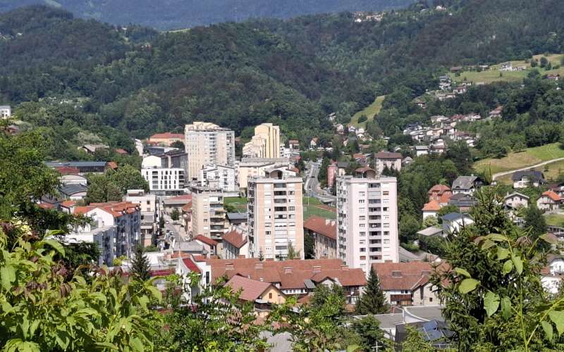 trbovlje, panorama