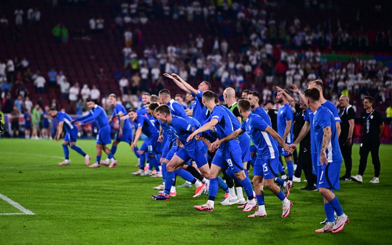 slovenija - anglija euro 2024 veselje