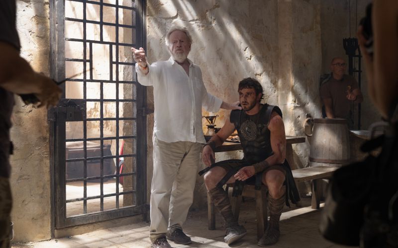 Ridley Scott in Paul Mescal