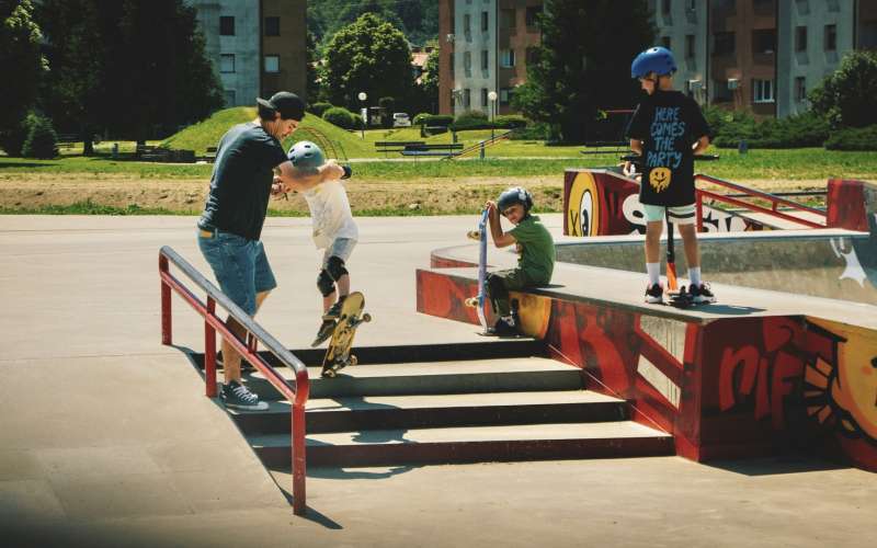 skate-šola, ollie, murska-sobota
